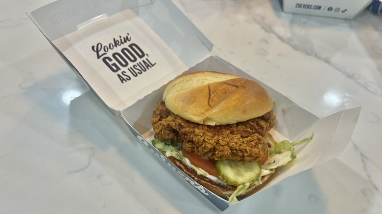 Culver's Chicken Sandwich