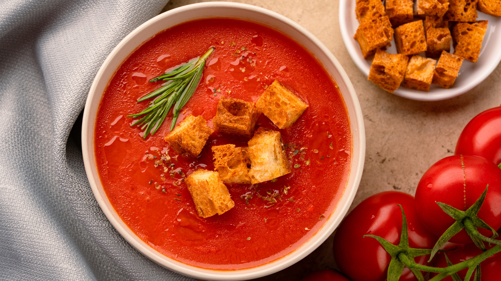 Ditch The Sandwich And Pair This Unexpected Dish With Tomato Soup Instead