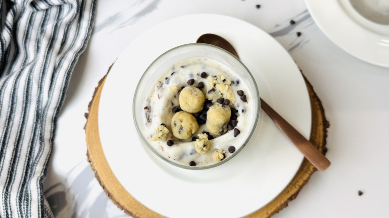 DIY Deluxe Dairy Queen Cookie Dough Blizzards
