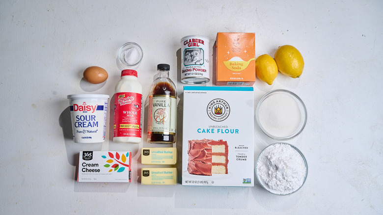 ingredients on a table