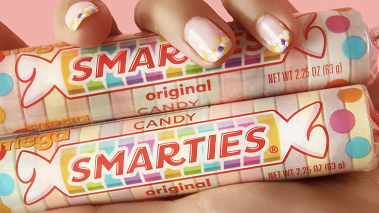 smarties candy wrap