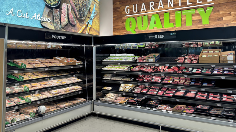 Aldi Meat Aisle