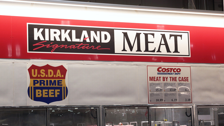 Kirkland Signature meat counter
