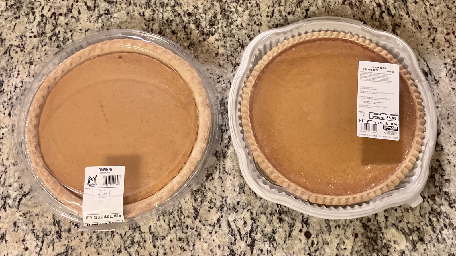 Does Costco's Bakery Make A Better Pumpkin Pie Than Sam's Club? We Tasted Both A...