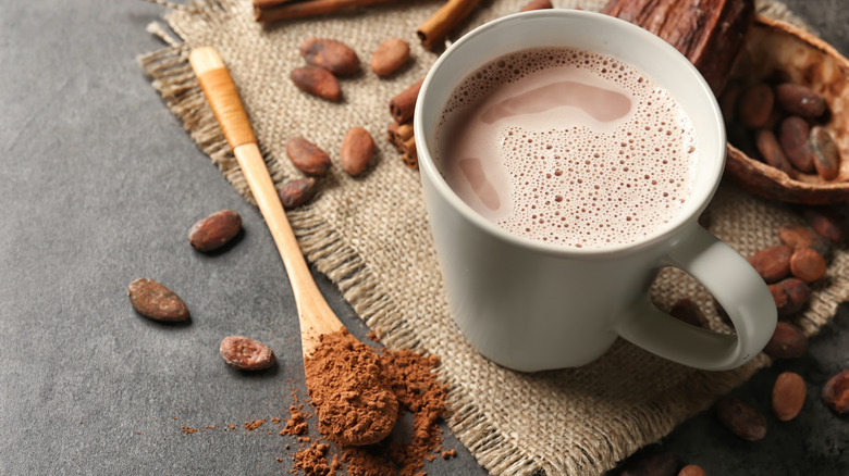 hot chocolate powder