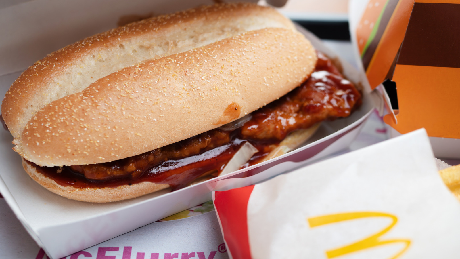 This Dollar Tree Sandwich Makes A Quick Meal - And Fans Say It Stands Up To The McRib - Tasting Table