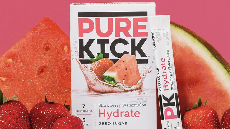 Pure Kick Zero-Sugar powdered mix