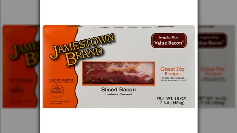 Jamestown hardwood smoked bacon