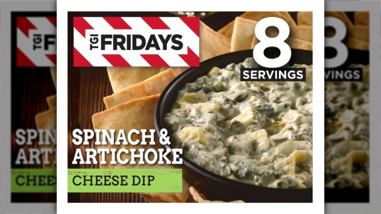 TGI Fridays spinach artichoke dip