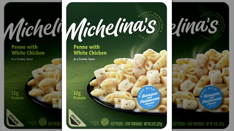 Product image of Michelina's Penne with White Chicken.