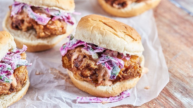 Yum Yum Chicken Sliders