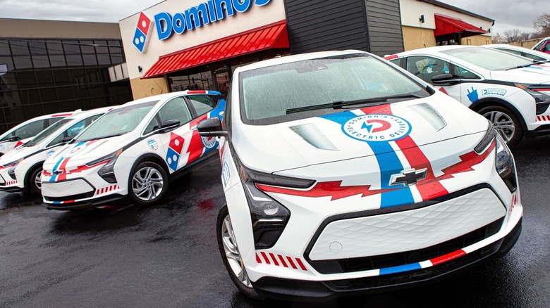 Domino's electric car fleet