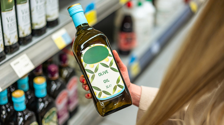 shopping for olive oil