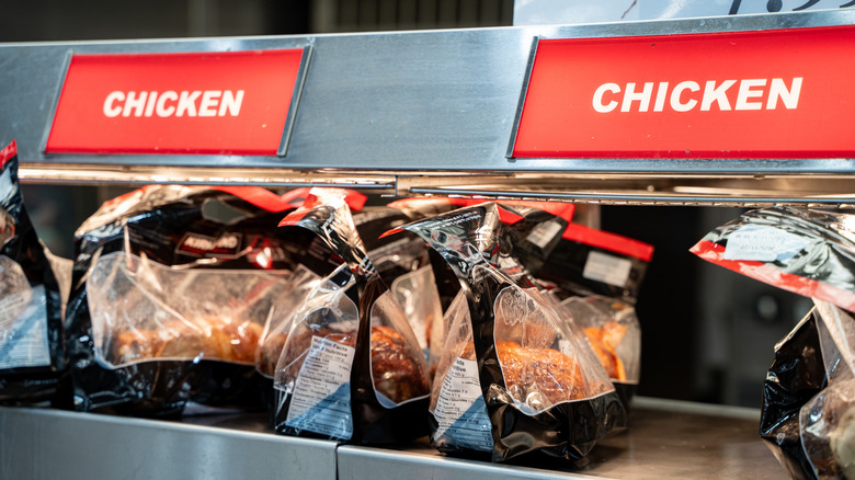 store-bought rotisserie chickens