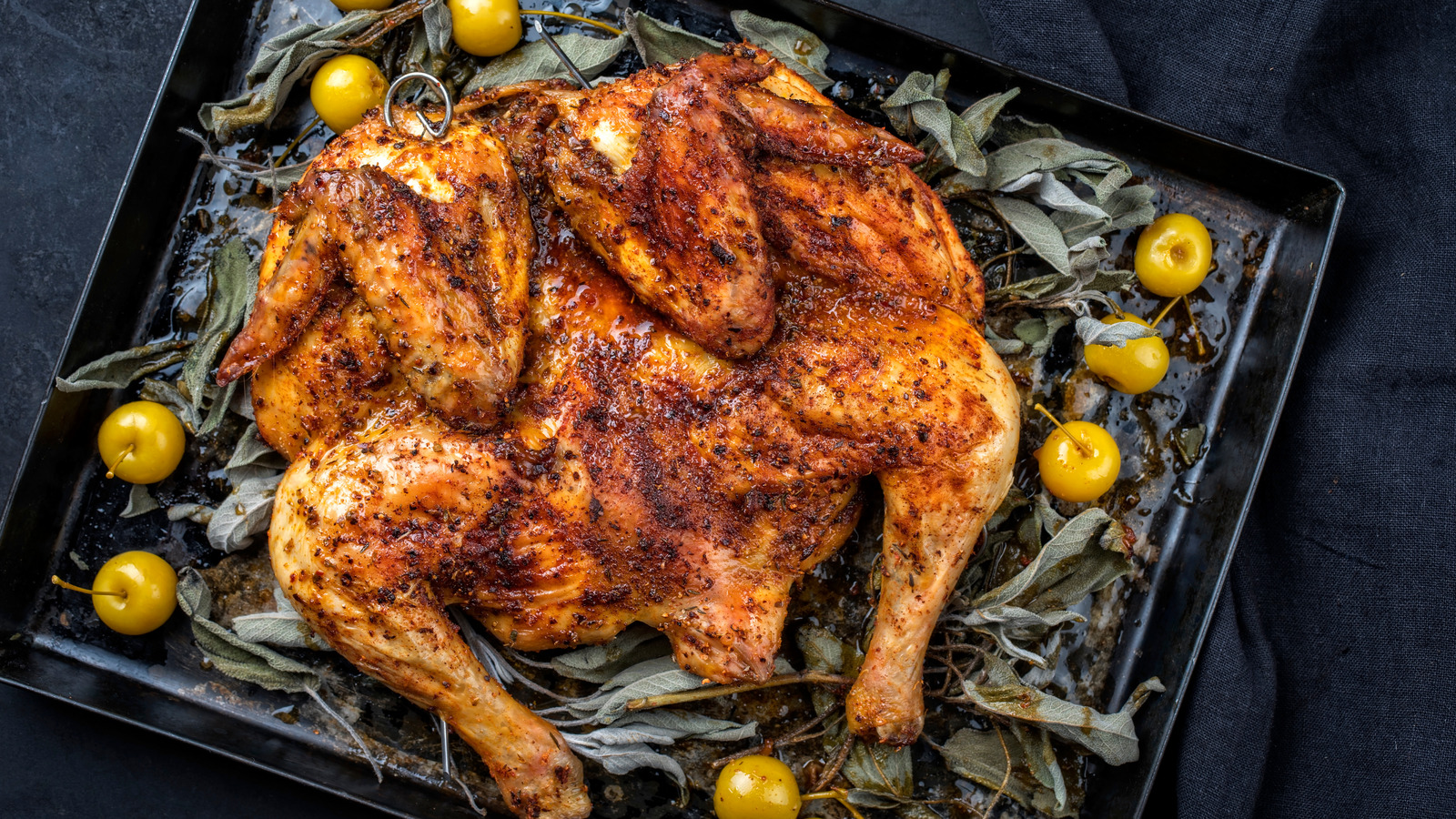 Don't To Pat Spatchcock Chicken Dry For Extra Crispy Skin