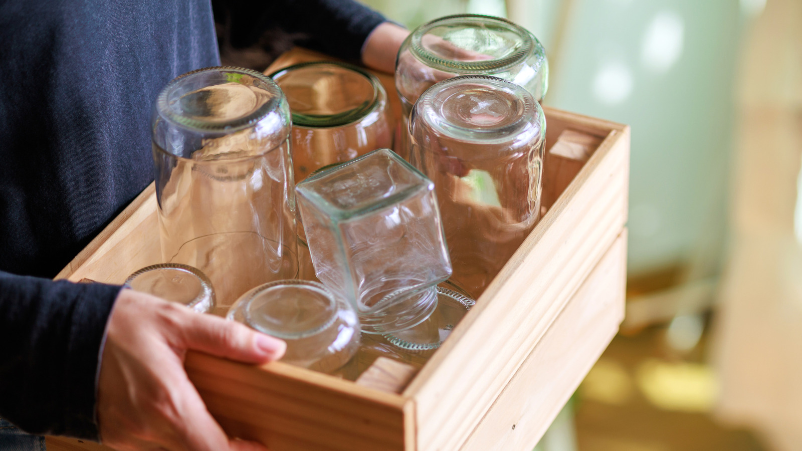 Don't Get Rid Of Glass Salsa Jars When You Could Use Them On Your Bar Cart - Tasting Table