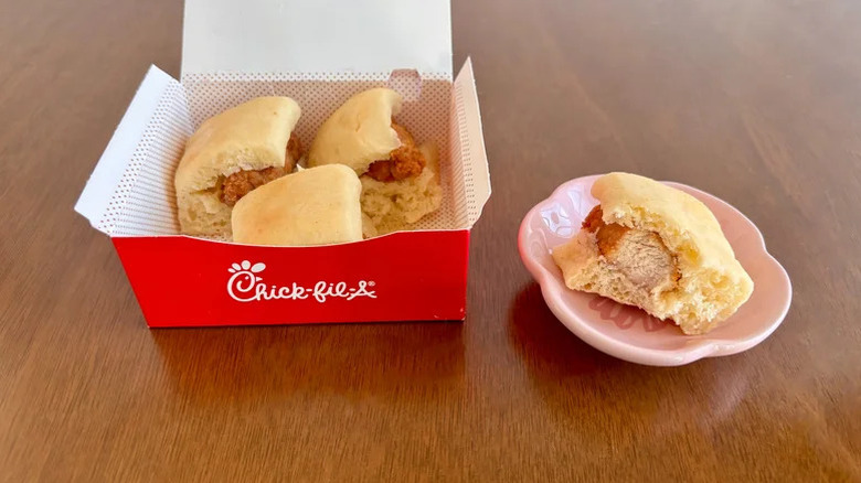 container of Chick-fil-A's Chick-in-Minis