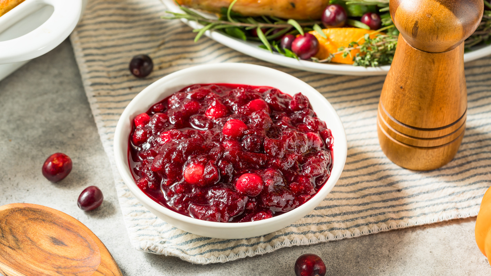 Don't Toss Leftover Cranberry Sauce - Use It To Upgrade Salad Instead - Tasting Table