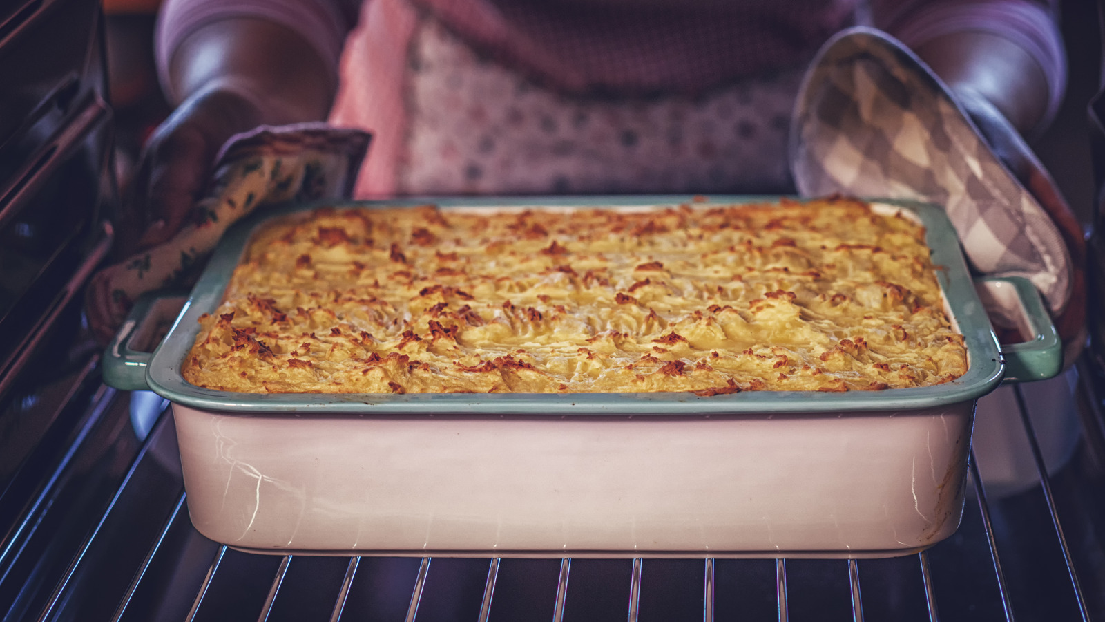 Don't Wait For The Oven To Preheat When Warming Casserole Leftovers