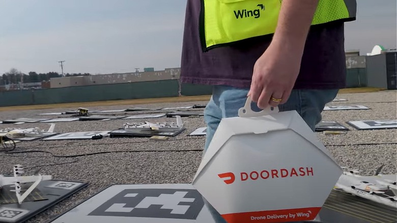 DoorDash x Wing food delivery from Wendy's