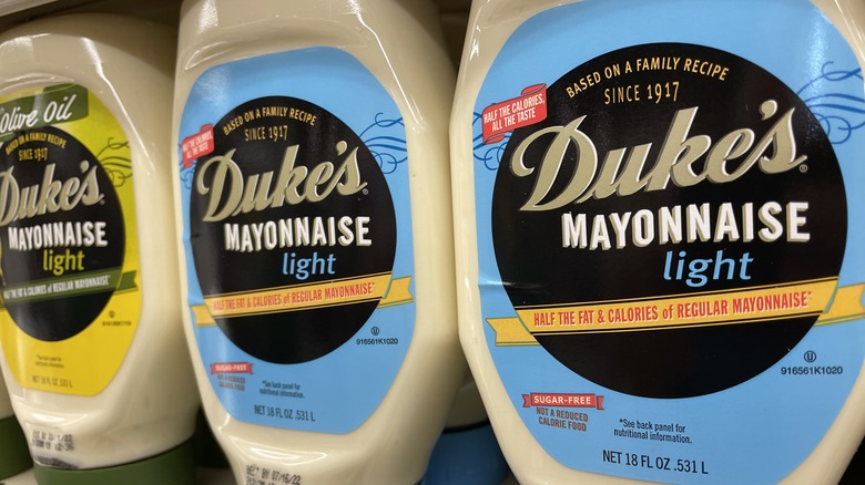 Duke's Light Mayonnaise and Duke's Light Mayonnaise with Olive Oil