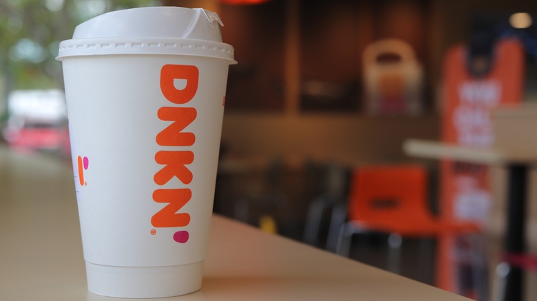 Dunkin' cup