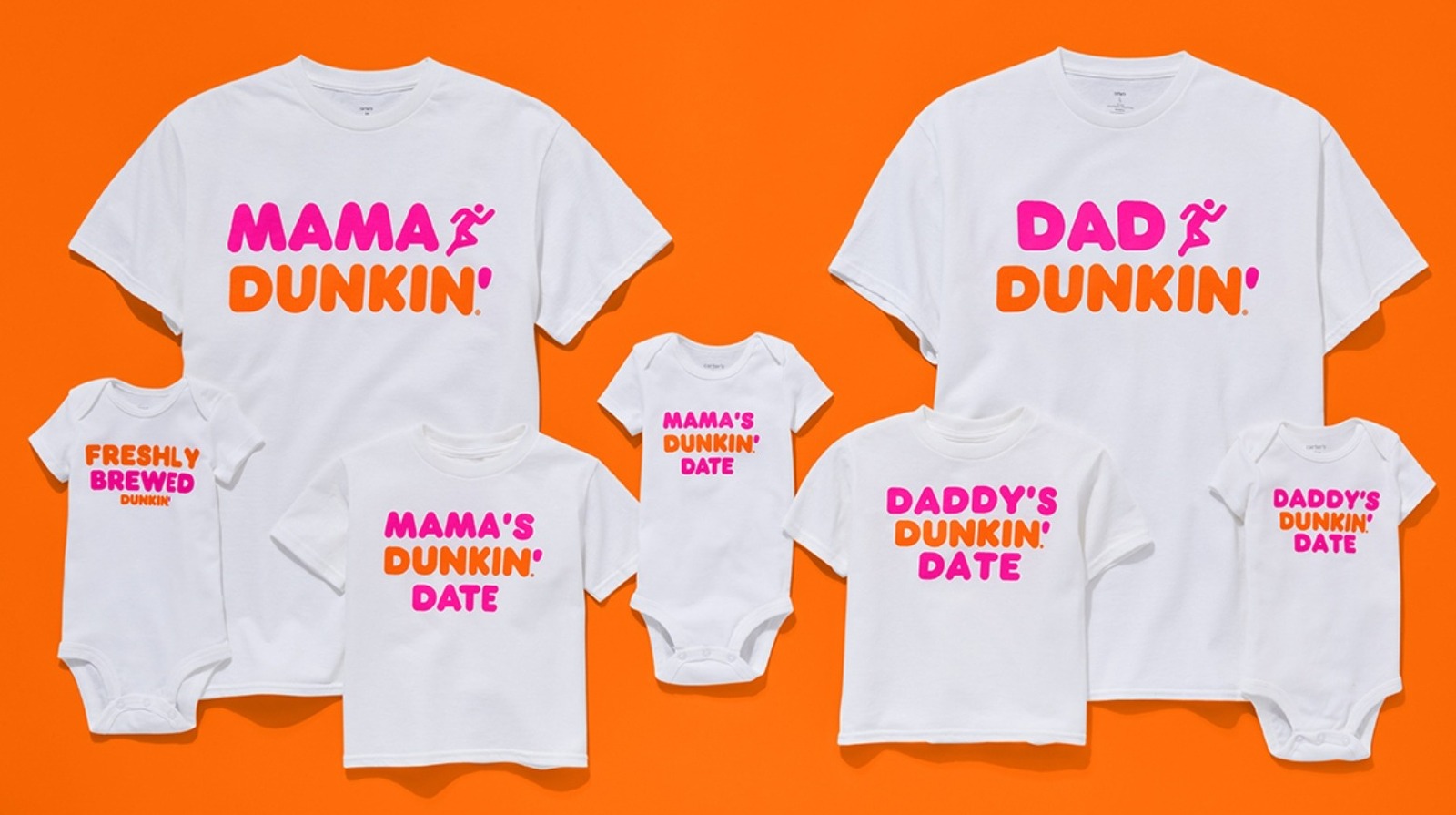 Dunkin’ se alía con Carter’s para vestir a toda la familia