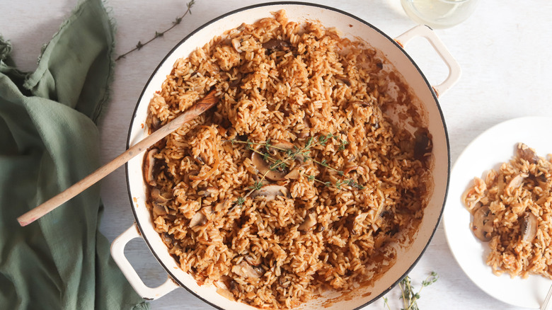 french onion rice