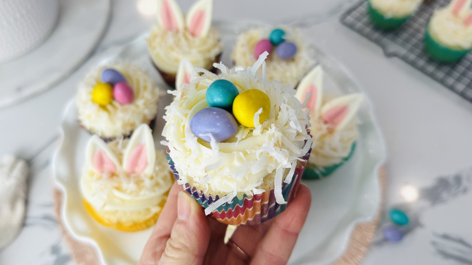 Easter Coconut Cupcakes Recipe - Tasting Table