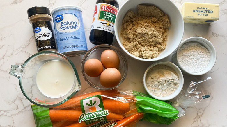 easy carrot soufflé ingredients
