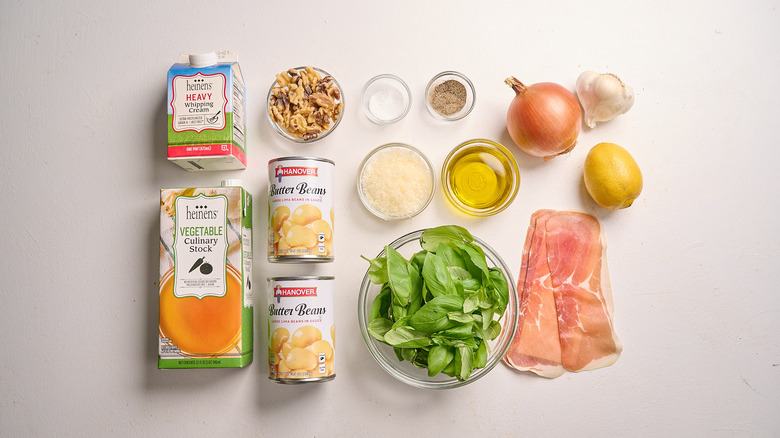 ingredients on a table