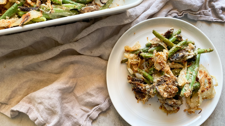 Easy & Healthy Green Bean Casserole Recipe