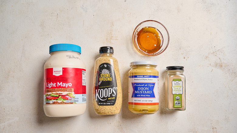 ingredients on a table