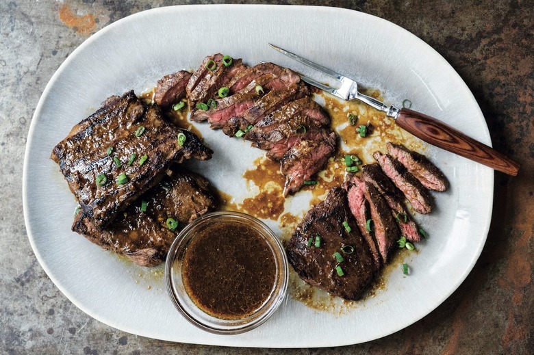 Quick Skirt Steak Recipe with Miso Marinade