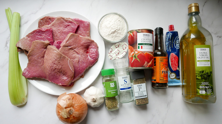ingredients for swiss steak