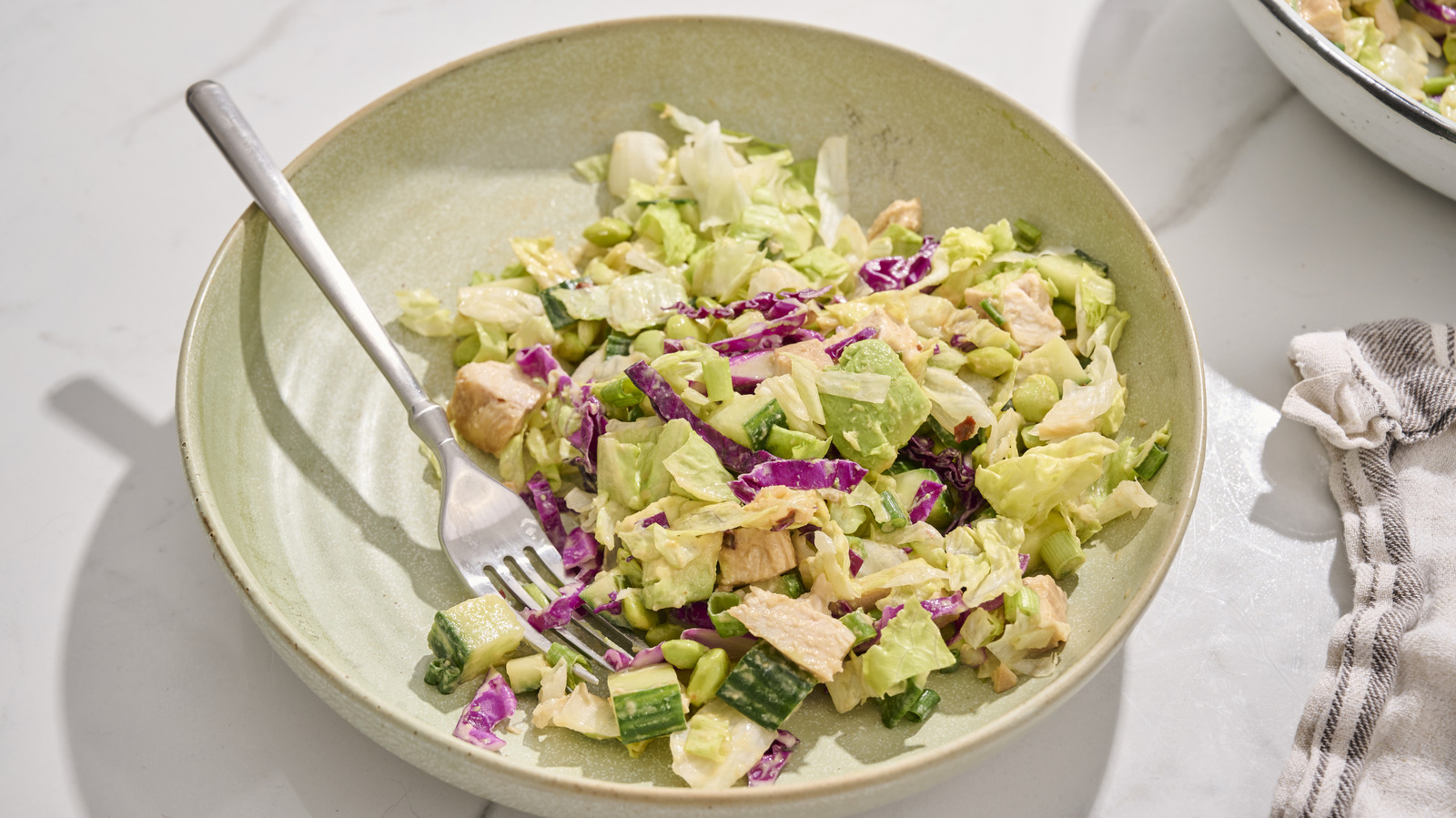 Edamame Salad With Peanut Dressing Recipe - Tasting Table