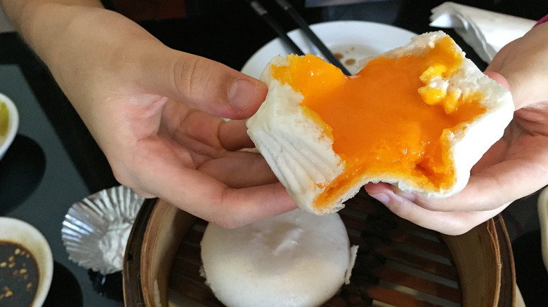 a delicious liu sha bao