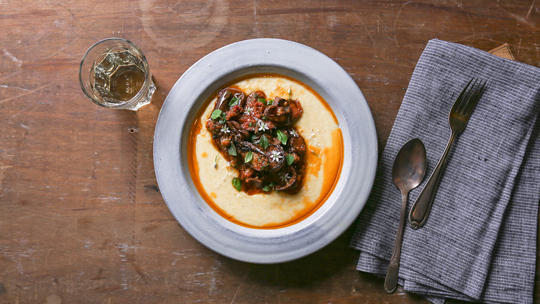 Polenta w/ Eggplant