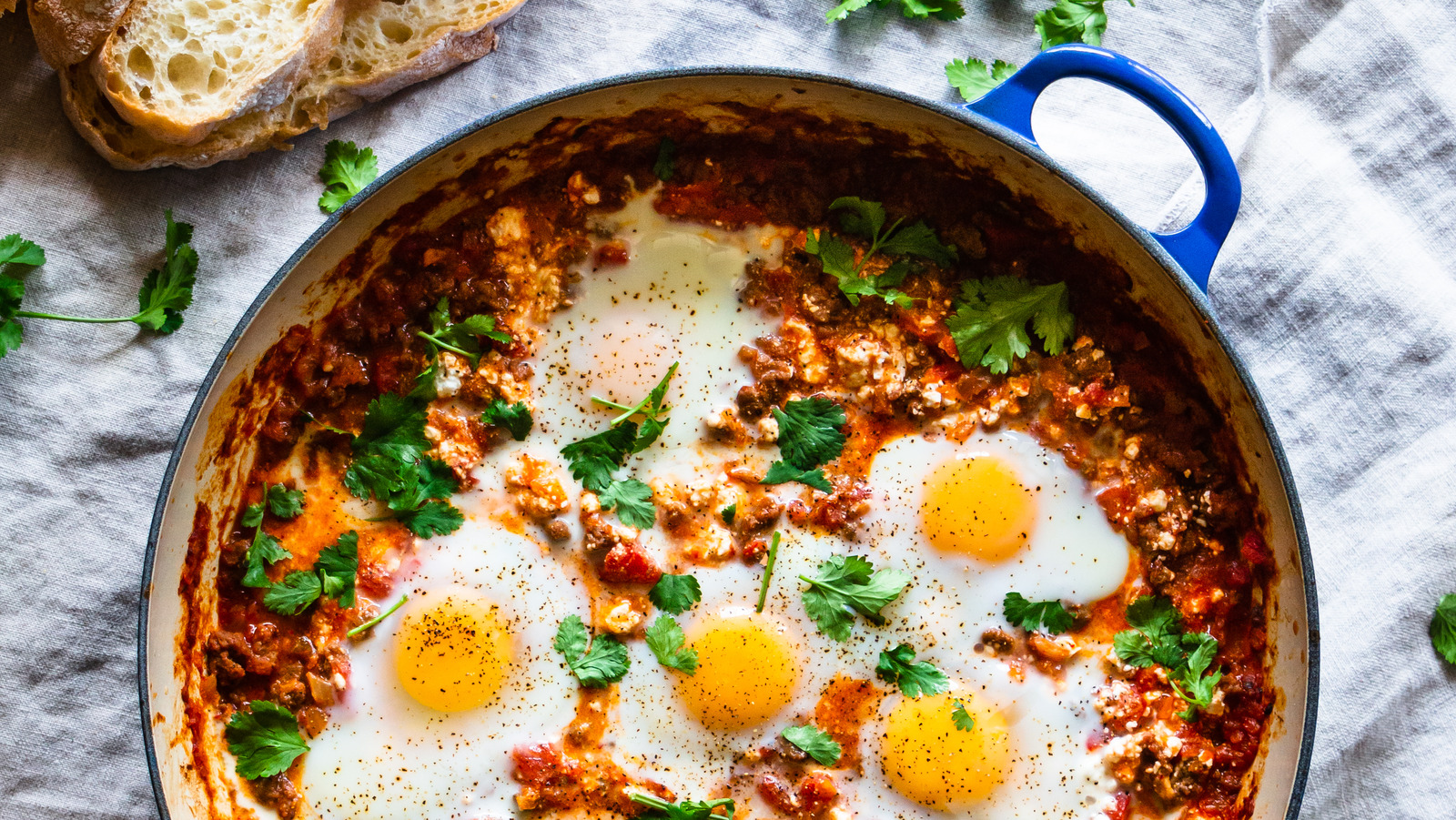 Eggs In Purgatory Is The Comforting, Customizable Dish You Should Try