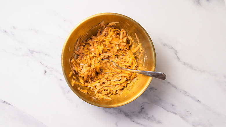 Mix the rosti batter