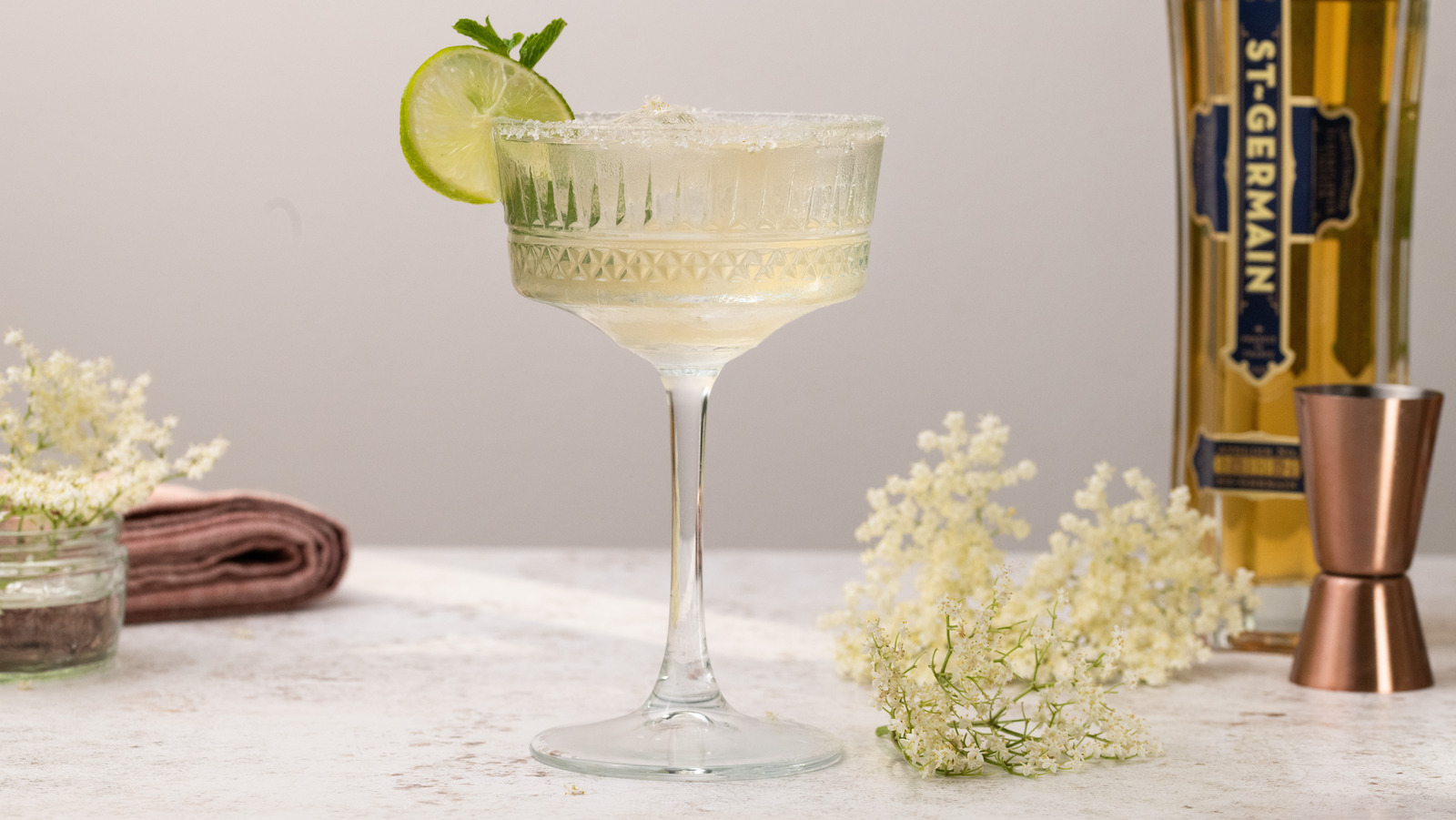 Resep Koktail Margarita Elderflower