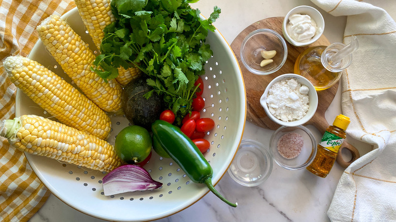 Elote-Style Corn Dip Recipe
