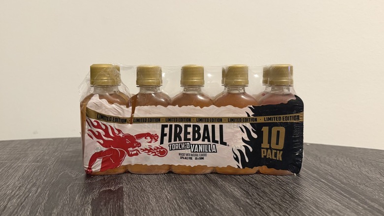 10-pack of 50ML Fireball bottles