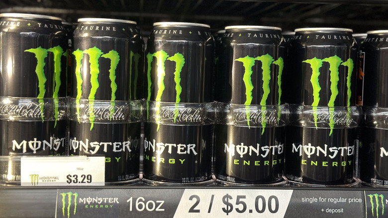 Monster Energy in store