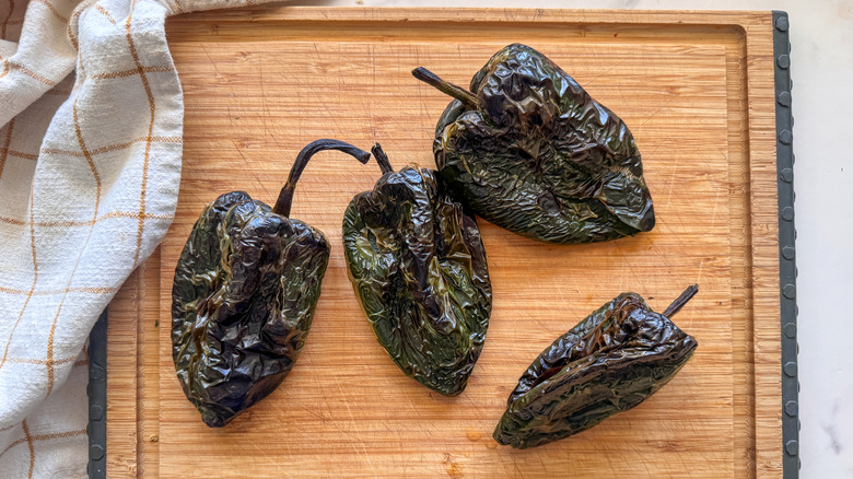 peppers cooling on board