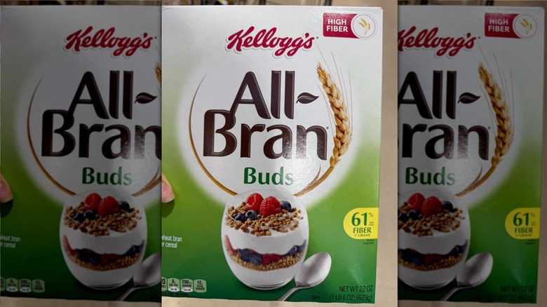All-Bran Buds cereal box