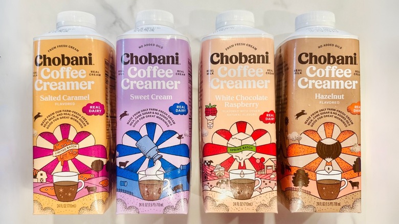 Chobani dairy creamers