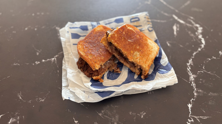 Culver's sourdough melt on countertop