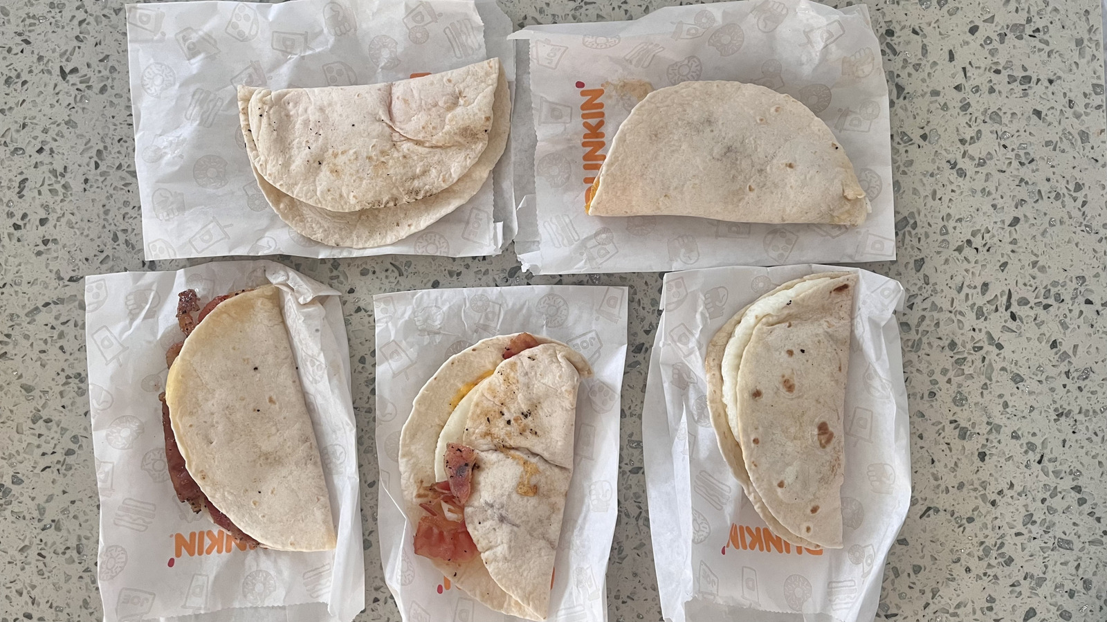 Every Dunkin' Wake-Up Wrap, Ranked - Tasting Table
