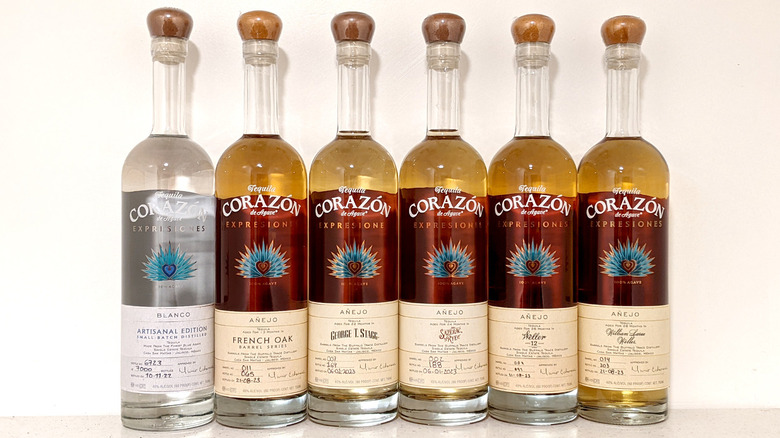 Expresiones del Corazon 2023 bottles lineup 